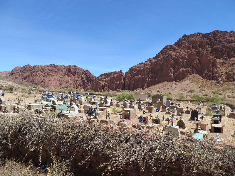 Local cemetery outside town