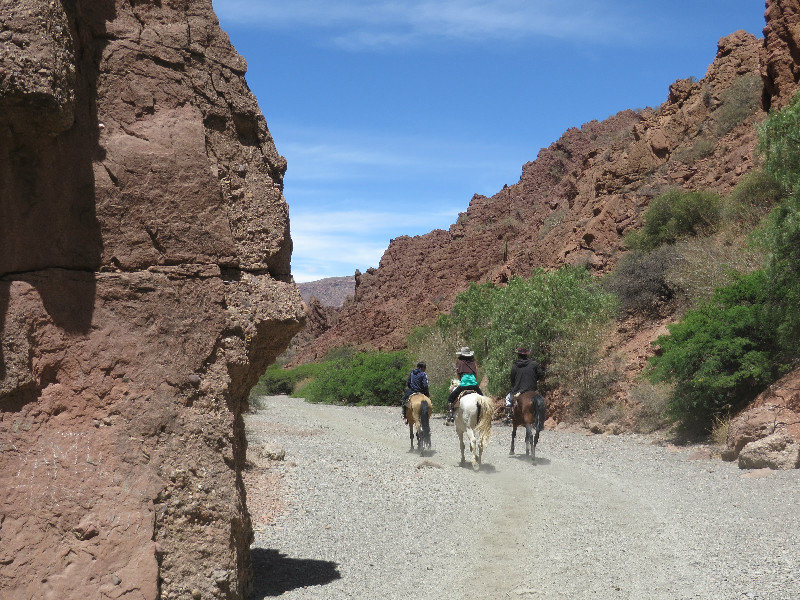 Horse-riding tour is a relaxing way of exploring the area