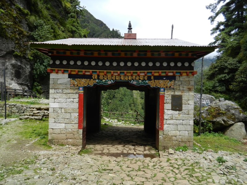 Eingang Sagarmatha National Park