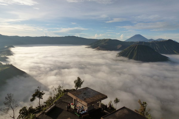 Gunung Bromo from above the viewpoint