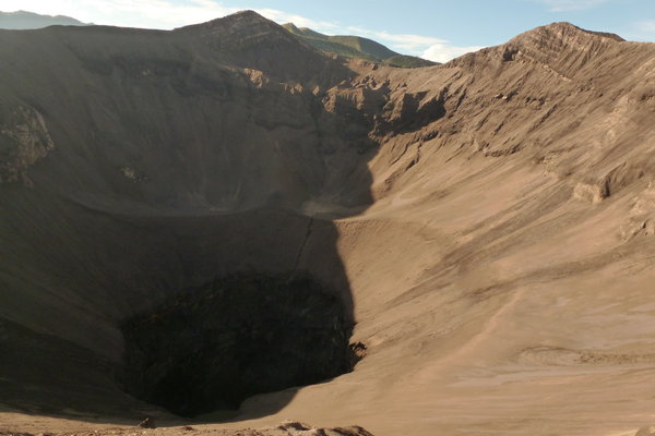 Bromo's crater