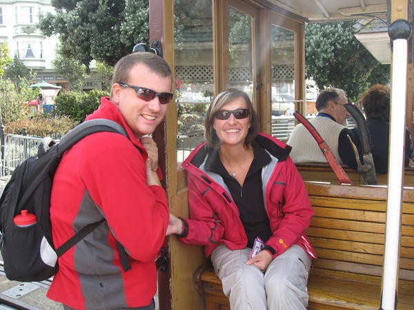 Us on the Cable Car