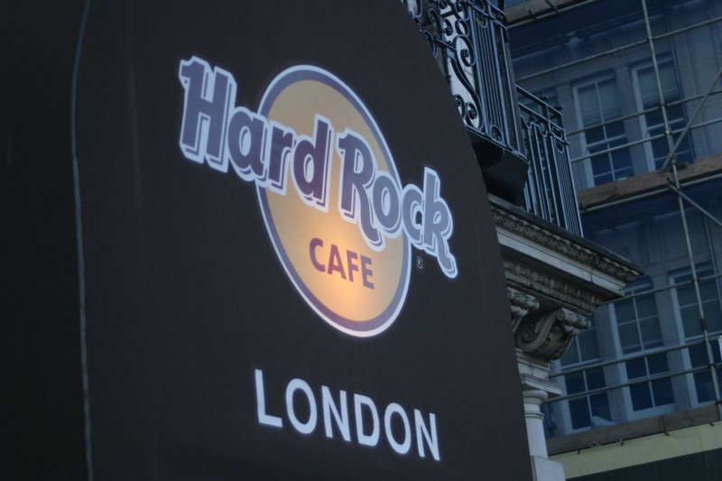 Hard Rock Cafe!