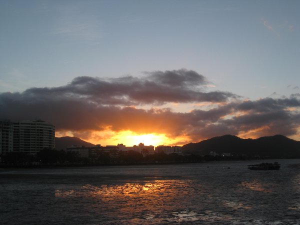 Sunset in Cairns