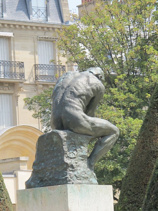 Rodin's 1902 sculpture  The Thinker
