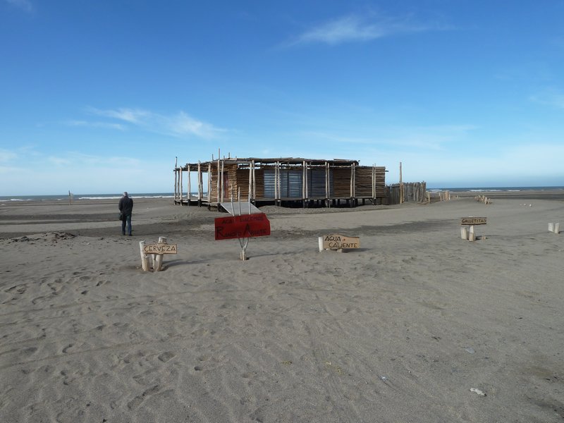 groovy shack on the beach at El Condor