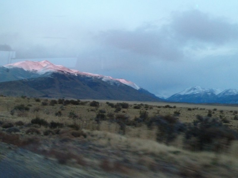 the Andes begin....