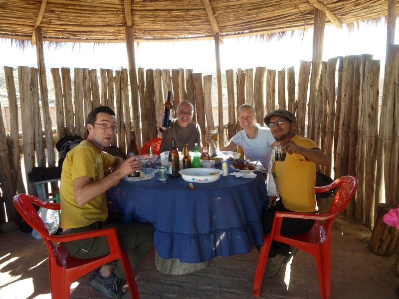 Spa dining Bolivian style
