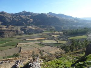 the colca valley - not very deep