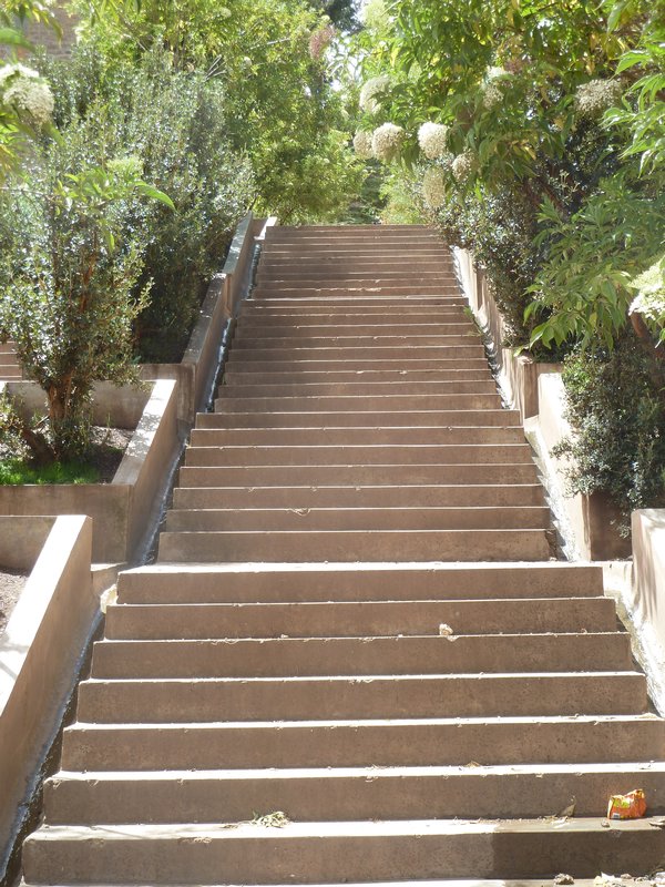 stairs to the top
