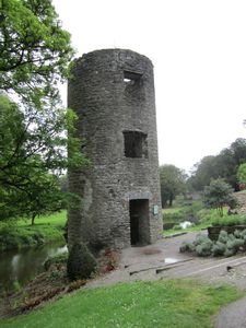Towers around Blarney castle