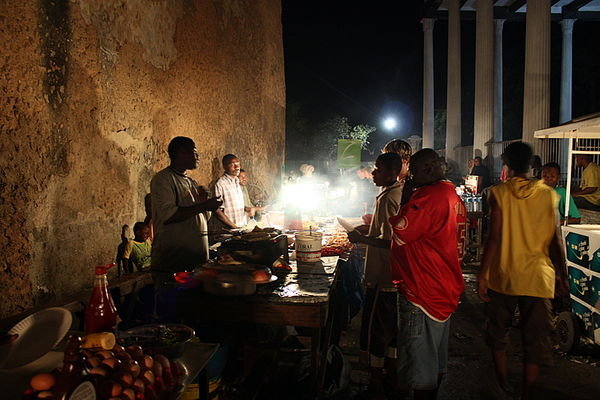 The food market, Stone Town, Zanzibar