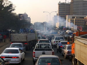 Lusaka Traffic Jam