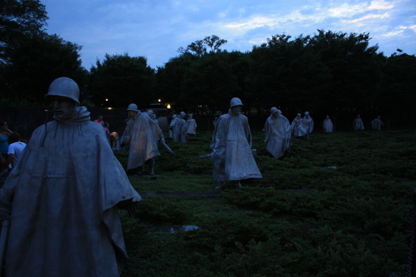 The Korean War Veterans Memorial