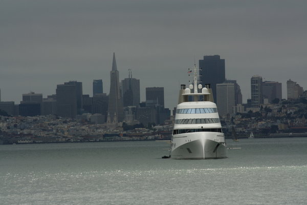 Yacht A and San Francisco