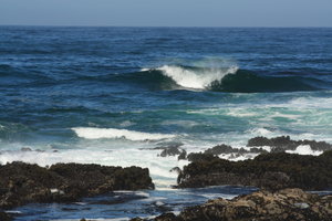 Some coastal wave action