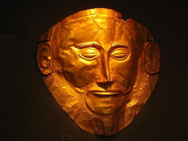 The death mask of Agamemnon