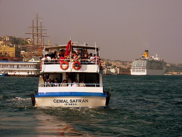 A view from the Istanbul Harbour