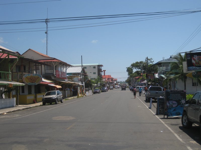 Main Street - Bocas town