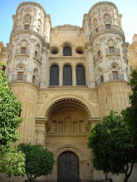 Church front Malaga