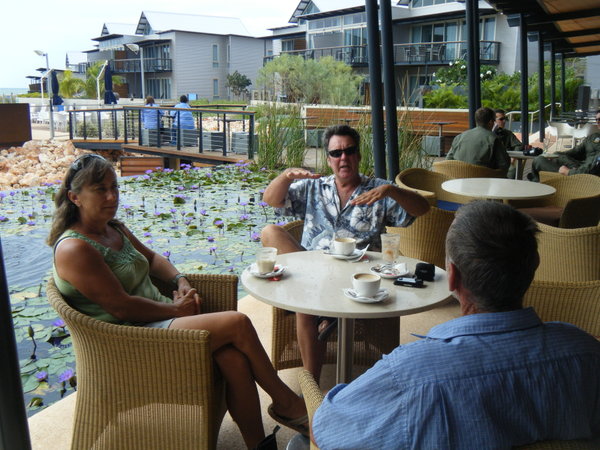 Morning Tea at Novotel Resort
