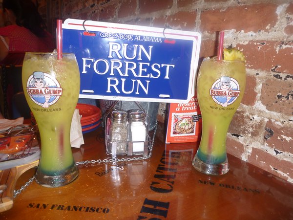 New Orleans - Dinner at Bubba Gump