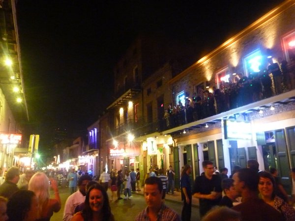 New Orleans - Party time on Bourban St, again!