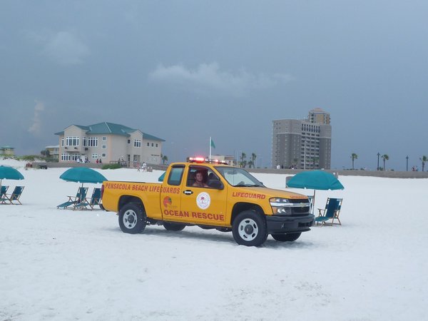 Pensacola Beach, Florida - lifeguard!