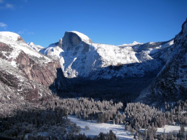 The Yosemite valley