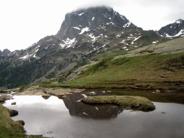 Lac de Miey & reflection of the Pic du Midi d'Ossau (2)
