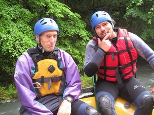 Rafting on Gave d'Ossau - our guides