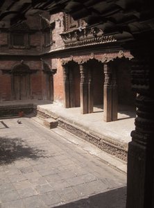 Wooden carved palace