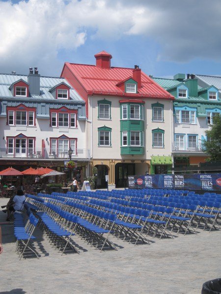 early afternoon in Tremblant