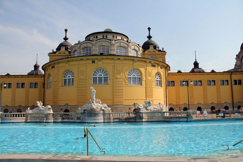 Szechenyi Thermal Bath - outdoor