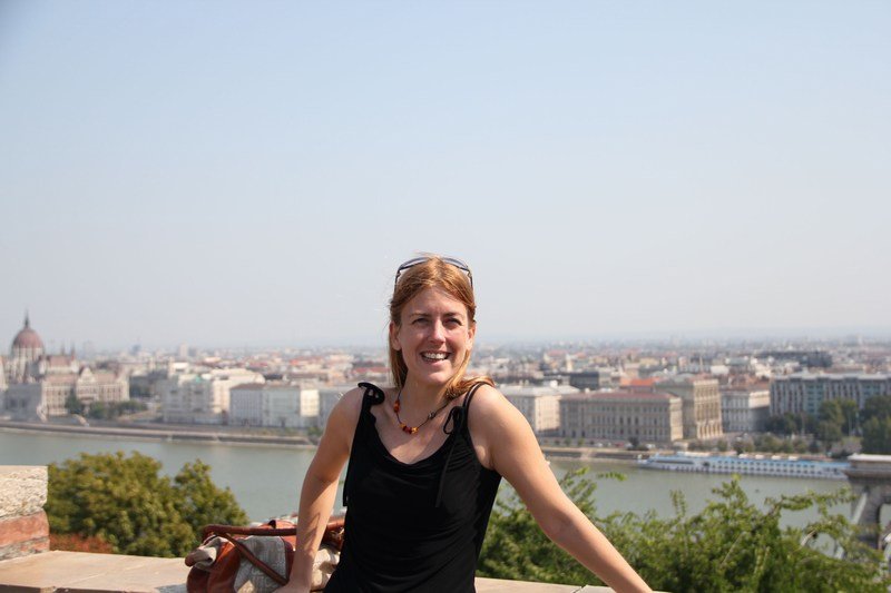 Overlooking the Danube from the Fishermen Bastion