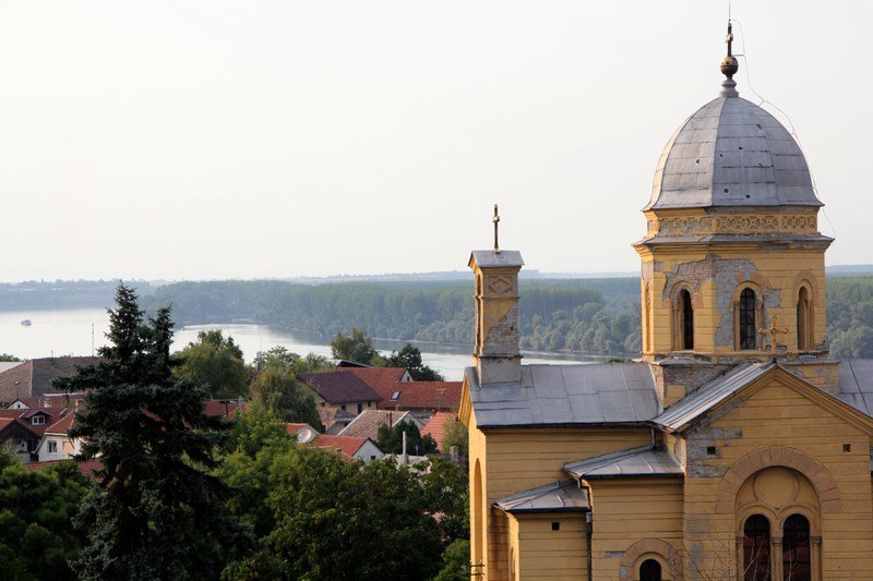 One of many churches in Zemun