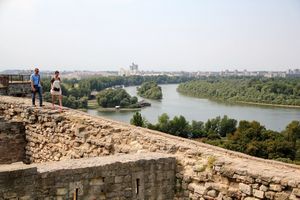 View over the Sava & Danube rivers