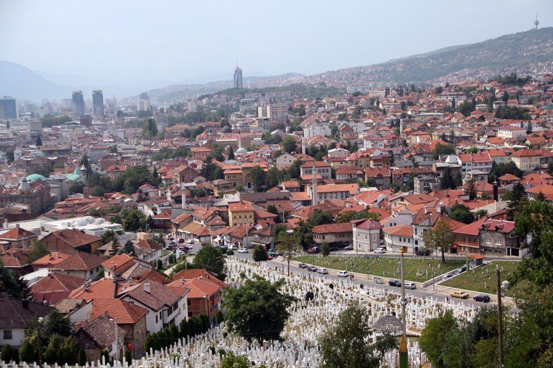 View over Sarajevo