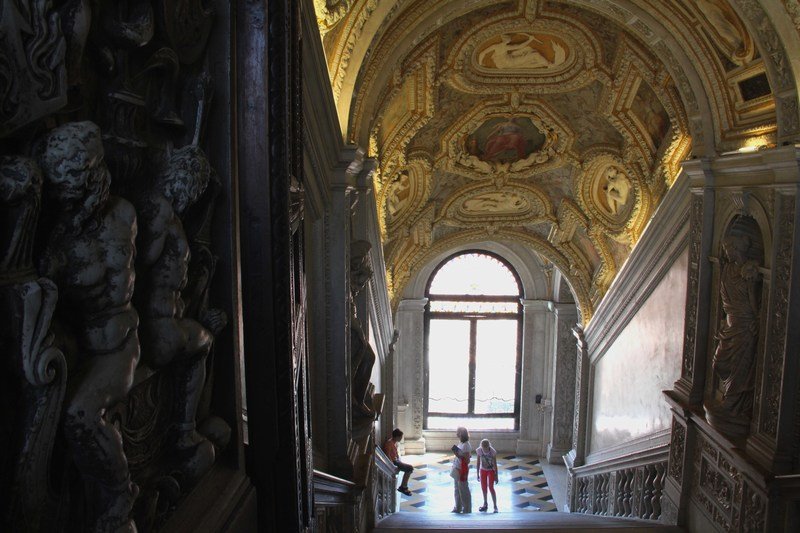 Inside the Palazzo Ducal