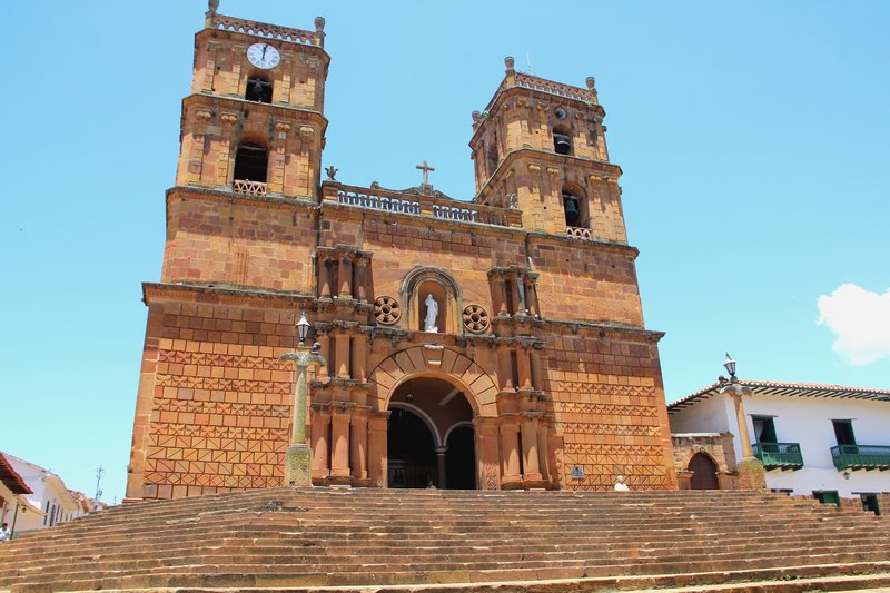 Barichara' sandstone cathedral