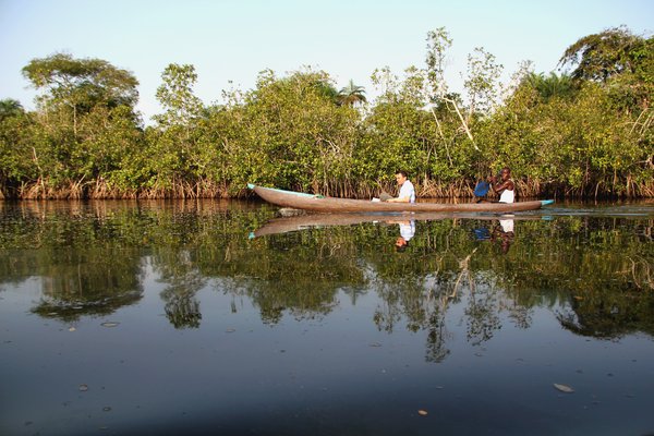 Peace & serenity along the river...beautiful Liberia indeed...