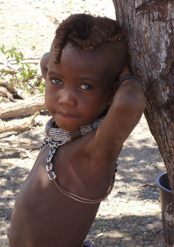 Young Himba boy