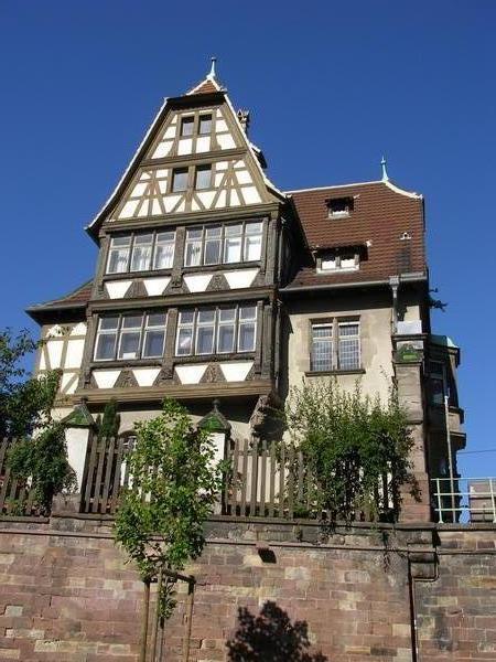 Traditional Alsatian house