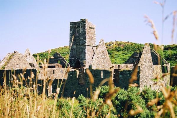 Ruins on Sherkin Island-West Cork