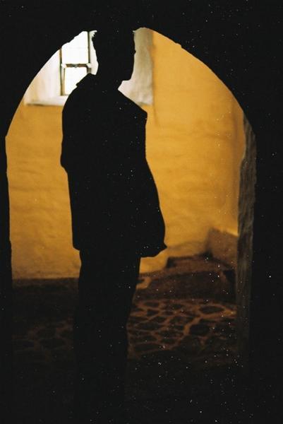 Silhouette in Donegal castle