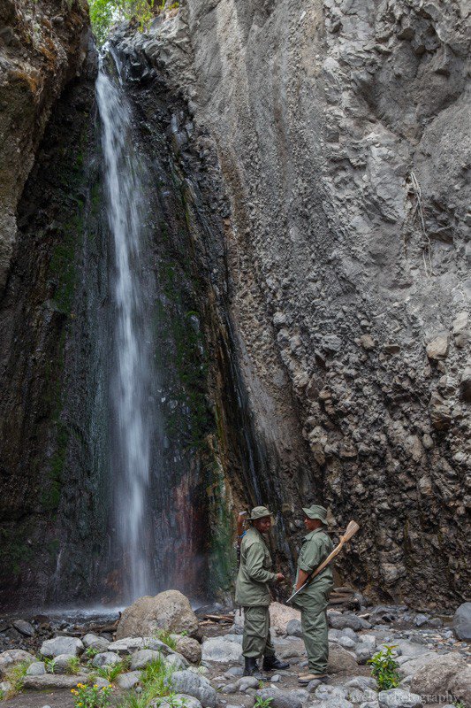 Rangers at Momella-Tululusia Waterfall