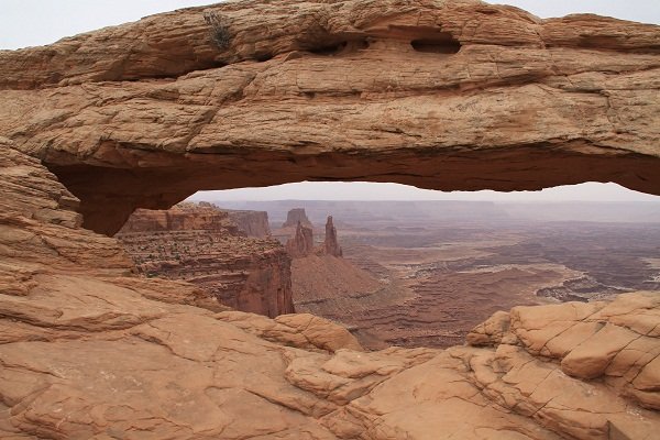 Mesa view Arch-Islands in the sky