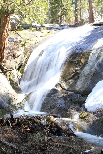 Waterfall in Sequoia NP