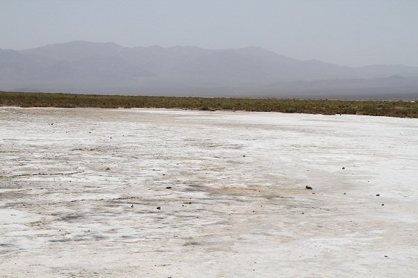 Salt pans Death Valley