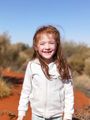 Isabelle in the Red Centre 